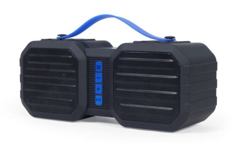 GEMBIRD Bluetooth hangszóró, fekete/kék SPK-BT-19