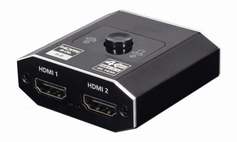 Gembird HDMI csatlakozó switch, 4k, 2 portos DSW-HDMI-21