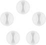 Kábelelvezető 1-es, fehér GOOBAY (95183)