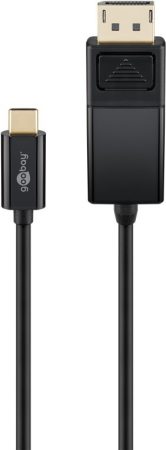 USB 3.1 kábel C/M - DisplayPort M 4K@60Hz 1,2M GOOBAY (51767)