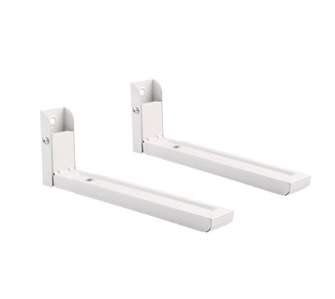 GEMBIRD Universal heavy duty steel wall brackets, 30 kg, white WM-U30-01-W