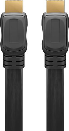 HDMI 2.0 kábel HDMI M-HDMI M 5m LAPOS, aranyozott, 4K2K@60Hz GOOBAY (61281)