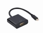   Gembird USB Type-C to HDMI adapter cable, 4K@60Hz, 15 cm, black  A-CM-HDMIF-04