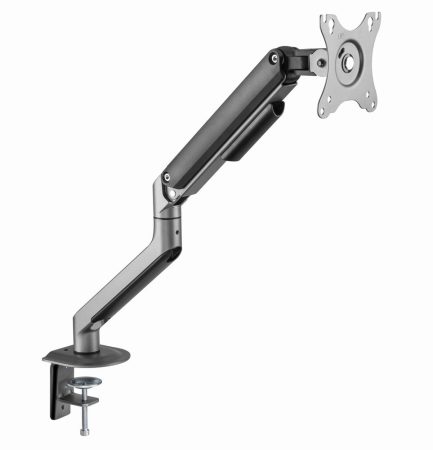 GEMBIRD Desk mounted adjustable monitor arm, space grey, max. 32"  2-9 kg MA-DA1-05