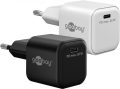   USB hálózati gyorstöltő 1x QC 3.1 (65W) 3A, nano, fekete GOOBAY (65369)