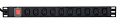   GEMBIRD Power distribution unit (PDU), 10 pcs C13 sockets, 1U, 16A, C19 plug 2 m cable EG-PDU-10C132C19