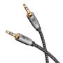   Audio kábel 2x3,5mm jack 0,5m "Sharkskin" GOOBAY (65272)