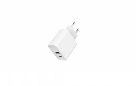 GEMBIRD 2-port 20 W USB fast charger, white TA-UC-PDQC20-01-W