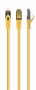   GEMBIRD S/FTP Cat. 6A LSZH patch cord, sárga, 20 m PP6A-LSZHCU-Y-20M