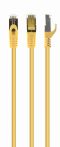   GEMBIRD S/FTP Cat. 6A LSZH patch cord, sárga, 20 m PP6A-LSZHCU-Y-20M