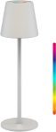 LED asztali lámpa wireless, fehér, RGBW GOOBAY (73928)