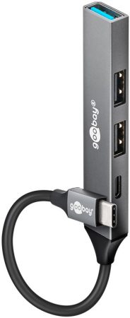 USB HUB Type-C, 2XUSB 2.0, 1XUSB 3.0, 1xUSB 3.1 GOOBAY (74459)
