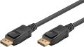   DisplayPort kábel DP M-DP M 1m v.2.x., 80 Gbit/s 16K/60Hz DSC GOOBAY (74760)