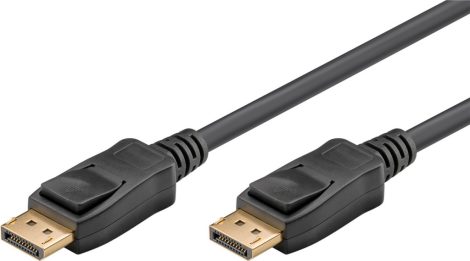 DisplayPort kábel DP M-DP M 1m v.2.x., 80 Gbit/s 16K/60Hz DSC GOOBAY (74760)