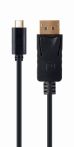   GEMBIRD USB-C to DisplayPort-male adapter, 4K 60 Hz, 2 m, black A-CM-DPM-01