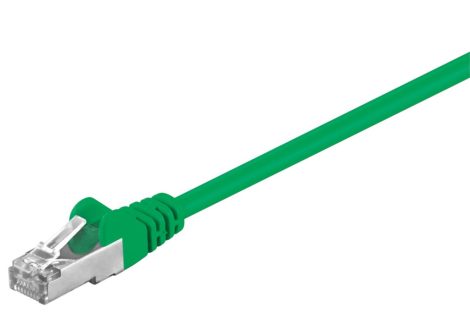 FTP patch kábel 5m zöld (CAT.5e) GOOBAY (50183)