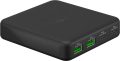   USB hálózati gyorstöltő 2xUSB-C 3.1 + 2xUSB 3.0, fekete, 65W GOOBAY (65813)