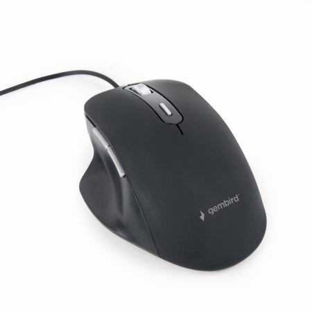 USB optikai egér, fekete színben