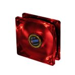 TFD-C8025L12Z/LD4 tápventillátor, Z csapágy, piros