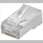 RJ45 dugó 8P8C/db (STP) CAT.5e árnyékolt GOOBAY (15016)