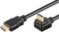 HDMI kábel HDMI M-HDMI M 2m 1x270° Ethernet GOOBAY (31922)